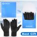 SUKEN GOODS Touchscreen Gloves for Men & Women | Waterproof Cycling & Running Gloves | Black Sports Gloves - Buy Online on GoSupps.com