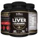 SOLOMON WISDOM Liver Cleanse Dietary Supplement with Milk Thistle Artichoke & Dandelion Root - Liver Detox & Repair Formula for Toxin Removal Support & Normal Function - 60 Liver Aid Capsules