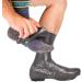 VeloToze Tall Gravel Shoe Cover - MTB Overshoes for Cycling Shoes - Rain Protection for Gravel Trails and Mountain Bike Rides (Large, Black) - Buy Online on GoSupps.com