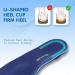 Sushn3D Plantar Fasciitis Insoles - Heavy Duty Arch Support Inserts for Men Women 210+ lbs - Shock Absorption Running Athletic Insoles - Deep Blue Men 10-10 1/2, Women 12-12 1/2 - Buy Online on GoSupps.com