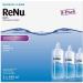 ReNu Multi-Purpose Contact Lens Solution 3 x 240ml - Soft Contact Lenses for Comfortable Wear - Gentle on Sensitive Eyes - Clean Disinfect Rinse Lubricate and Store your Lens - Lens Case Included 240 ml (Pack of 3) - Buy Online on GoSupps.com
