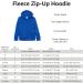 Amazon Essentials Boys' Navy Fleece Zip-Up Hoodie - Size 4 Years - Buy Online on GoSupps.com