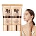Nurvidis BB Cream Tinted Face Cream Tinted Face Sunscreen SPF 50+ BB Cream for Sun Protection Evens Skin Tone and Reduces Wrinkles 2pcs (Natural Color)