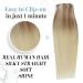 Buy Runature Balayage Clip In Hair Extensions - Real Hair 30cm 7pcs 80g - #18/22 & #18/26 - Perfect for International Shipping - Buy Online on GoSupps.com