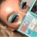 9 Colors Eyeshadow Palette - Highly Pigmented Matte & Shimmer - Longlasting Waterproof Makeup | Macaron Green - Buy Online on GoSupps.com