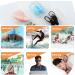 6 Pieces Silicone Earplugs with Rope - Soundproof & Swimming Earplugs for Hearing Protection - Noise Reduction with Storage Box - Buy Online on GoSupps.com