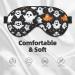 SSIMOO Cute White Ghost Halloween Sleep Mask - Adjustable Breathable Eye Mask for Ultimate Comfort | Perfect for Travel & Rest - Buy Online on GoSupps.com