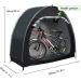 MAIZOA Outdoor Bike Cover Shed Tent | Waterproof 210D Oxford Fabric | Aluminum Alloy Bracket | Storage for 2 Bicycles or Tricycles | Black - Buy Online on GoSupps.com