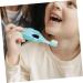 Gatuida 8 STK Baby Toothbrush Set - Ergonomic Travel Toothbrushes for Children | Essential Massage Accessories for Kids - Buy Online on GoSupps.com