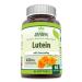 Herbal Secrets Lutein with Zeaxanthin Supplement | 40 Mg Per Serving | 60 Softgels | Non-GMO | Gluten-Free | Made in USA 40mg 1 Count (Pack of 1)