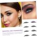 FOMIYES 12 pairs Tools Line Sticker Decal Makeup Stickers Tape Waterproof Eyelash Glitter Adhesive Eyeliner 1 count (Pack of 1) Blackx3pcs - Buy Online on GoSupps.com