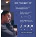 Sleep Ear Plugs - Noise Reduction 32 dB | Comfortable Ear Tips for Travel & Concerts | Galloway Blue - Buy Online on GoSupps.com