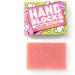 Hand Blocks Mint & Grapefruit Natural Soap Bars - Cold Processed, Plastic Palm, SLS, SLES & Paraben Free - Buy Online on GoSupps.com