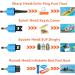Inflatable SUP Pump Adaptor Converter for Boat, Paddle Board, Kayak, Dinghy & Bed - Blue - Buy Online on GoSupps.com