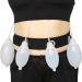 POSTOP MEDICAL WEAR Drain Holder Adjustable Belt for JP Drainage Bulb After Tummy Tuck Post Breast Surgery Supplies Mastectomy Cancer Recovery Large (Pack of 1) Large (Pack of 1) Black