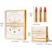 Matte Lipstick - 3 Shades Waterproof - Matte for Women | Velvety Shade Waterproof Non-Sticky for Everyday Makeup and Winter Evenings - Buy Online on GoSupps.com