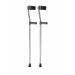 Medline Aluminum Forearm Crutches, Adult, Pack of 2