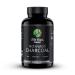My Vida Origins Activated Coconut Charcoal Capsules - Detox Gas Relief Digestive and Gut Health Support | Vegan Organic Non-GMO Gluten Free No Additives - 90 Count