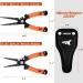 KastKing Speed Demon Pro Fishing Pliers  420 Stainless Steel  Fishing Tools  Saltwater Resistant Fishing Gear  Tungsten Carbide Cutters  Corrosion Resistant Coating  SuperPolymer Grip Handles A: 7.5'' Split Ring Nose - Buy Online on GoSupps.com