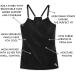 Dragonwing Girlgear Racerback Sports Cami with Shelf Bra - X-Large Black for Active Tween and Teen Girls - Buy Online on GoSupps.com