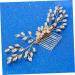 Didiseaon Hairpin Hair Comb Headgear Bride Accessories Crystal - Buy Online on GoSupps.com