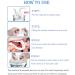 Buy Mxrfactory Teeth Prosthesis Pebble Gel Snap-On Smile | Temporary Cosmetic Tooth Set | Removable Braces Covers | 2 Pairs for Men - Buy Online on GoSupps.com