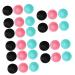 Beaupretty 30 Pcs scrub pad cosmetic brush cleaning mat silicone makeup applicator makeup brush cleaner pad beauty tools Makeup Cleaner for cleansing makeup pad