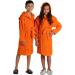 Ely Parker Kids Hooded Terry Bathrobe - Super Soft Turkish Cotton Towel for Boys & Girls Size 3-4 Years Comfortable & Absorbent - Buy Online on GoSupps.com