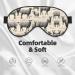 Buy SSIMOO Cute Sheep Lamb Print Eye Mask - Ultra-Soft Light-Blocking for Restful Sleep | International Shipping - Buy Online on GoSupps.com