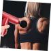 Frcolor Mini Fascia Gun - Handheld Percussion Massager for Muscle Relief | Portable Adjustable Massage Device - Red Metal 14.5x14x4.2cm | International Shipping Available - Buy Online on GoSupps.com