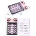 SeiBes Self-Adhesive Eyelashes - 5 Pairs Reusable Fluffy Natural Look False Lashes for Beginners | Easy Application Gift - Buy Online on GoSupps.com