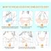 Icever Silicone Breast Shapes 2.0 - Realistic H Cup Prostheses for Mastectomy & Crossdressers | Light Ivory White Size XL - Buy Online on GoSupps.com