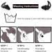Buy Samsyoki Reusable Silicone Earplugs for Sleeping - 2 Pairs Hearing Protection for Snoring Work Concerts & Travel - International Shipping Available - Buy Online on GoSupps.com