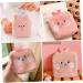 KALLORY Teen Napkin Wallet Set | Mini Rabbit Zipper Pads for Menstrual Cycle | Cute Plush Pouch for Women | Cartoon Cosmetic Bag - Buy Online on GoSupps.com
