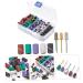 minkissy 2 Sets Nail Polish Set Sanding Bands for Nail Drill Nail Sand Rings Manicure Band Professional Nail Drill Nail Polishing Band Nail Polishing Rings Nail Bit Nail Tape Polisher Alloy - Buy Online on GoSupps.com