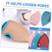BELLIFFY 2pcs Exfoliating Bath Gloves | Scrub Gloves for Body Shower Spa | Loofah Scrubber Mitt for Bath Wash - Buy Online on GoSupps.com