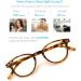 Blue Light Blocking Reading Glasses for Women - Small Round +2.00 Magnifying Cheaters - 4 Pack in 4 Colors - Buy Online on GoSupps.com