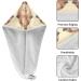 Happy Groundhog Day Hair Towel 2 Pack - Super Absorbent Quick Dry Hair Turbans for Women & Girls - Buy Online on GoSupps.com