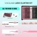 VAVALASH DIY Lash Extensions Kit - 280 Individual Cluster Lashes Lash Bond & Seal Applicator | Perfect for At-Home Eyelash Extensions - Buy Online on GoSupps.com