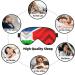 Costa Rica Flag Double-Sided Sleep Eye Mask | Comfortable Soft Blindfold with Adjustable Strap | Light Blocking Sleep Aid - Buy Online on GoSupps.com