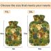 Naanle Camouflage Cat's Paw Heat Bottle 1L with Cover | Hot Water Bottle for Bed & Pain Relief | Heat & Cold Therapy - Buy Online on GoSupps.com