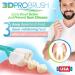 3D Pro Brush | 3-Sided Toothbrush with 7 Replacement Heads | Triple Clean + Soft Gum Massage | Tongue Scraper | Eco-Friendly | Made in USA - Buy Online on GoSupps.com