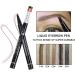 Waterproof 3D Eyebrow Pencil With 4 Prong Tips 2024 New Eyebrow Pencil With Prong Tip Applicator Smudge Proof Transfer Proof Easily Create Natural Eyebrows - Buy Online on GoSupps.com