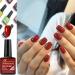 Red Gel Nail Polish Set Burgundy Dark Red Black Nail Varnish Sets Rose Red Autumn UV/LED Nail Lamp Soak off Nail Art Manicure Gel Nail Polish Kit for Salon DIY at Home - Buy Online on GoSupps.com