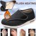 DHIJUPNG Arthritis Swollen Feet Diabetic Shoes - Dark Grey Men 8/Women 8.5 - Winter Autumn Cushioned Wool Warm Soft Breathable Sneaker for Diabetics - Buy Online on GoSupps.com