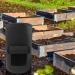 Compostable Trash Bags - Large Outdoor Composting Box Easy Assembling Compost Bag Fast Creation of Fertile Soil Garden Waste Bin for Lawn Garden Waste Frifer - Buy Online on GoSupps.com