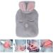 1000ml PVC Coated Hot Water Bottle - Gray | Best for Home Use | International Shipping - Buy Online on GoSupps.com