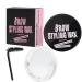 Obesntln Eyebrow wax gel eyebrow wax kit - Clear eyebrow wax and brush | Long-lasting waterproof eyebrow wax daily makeup eyebrow enhancer for