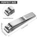 6-Piece Large Straight Edge Toenail Clippers Set - Stainless Steel Nails Cutters for Thick Nails - Men and Women - Buy Online on GoSupps.com