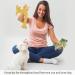 SunGrow Cotton Rope Knot Puppy Toys for Small Breeds - Durable & Handwoven Chew Items for Healthy Teeth and Gums - 2 Piece Set (Giraffe and Dog) - Buy Online on GoSupps.com